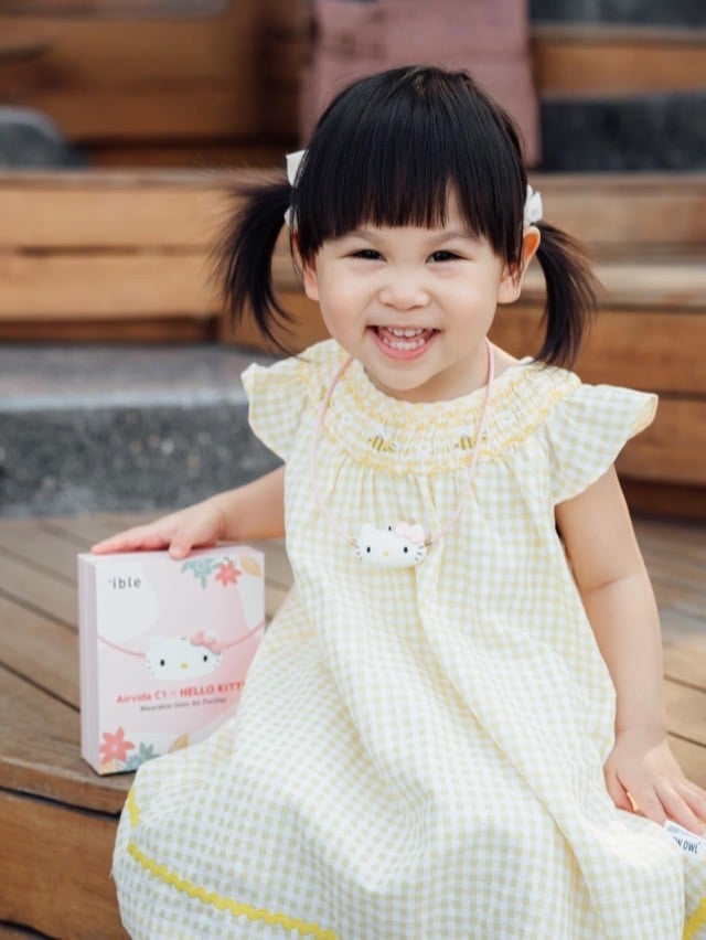โพสต์จาก ffcyp — เด็กหญิงสวม Airvida C1 x Hello Kitty