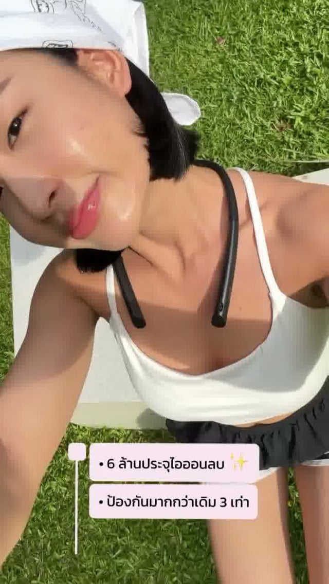 โพสต์จาก tiewpai_fitpai — เซลฟี่สวม Airvida L2 กลางแจ้งระหว่างออกกำลังกาย