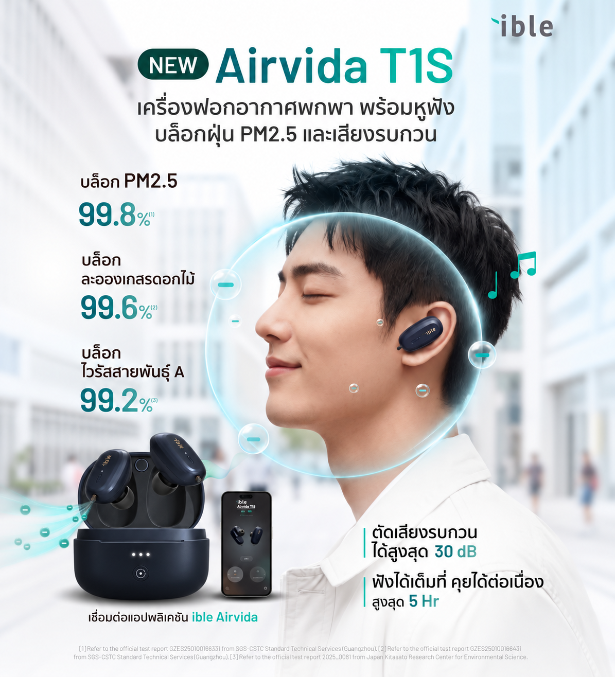 Airvida T1S เปิดตัว